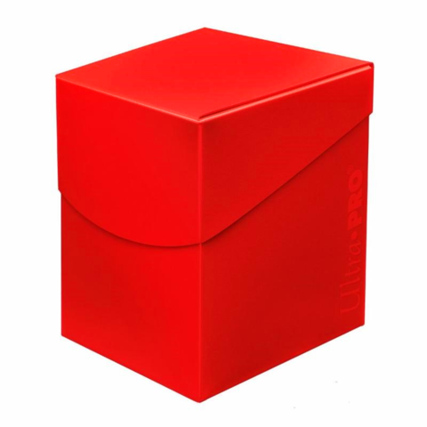 ULTRA PRO: ECLIPSE DECK BOX - APPLE RED PRO 100+ 85686